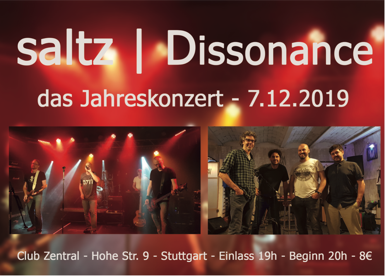 Konzert: saltz | Dissonance